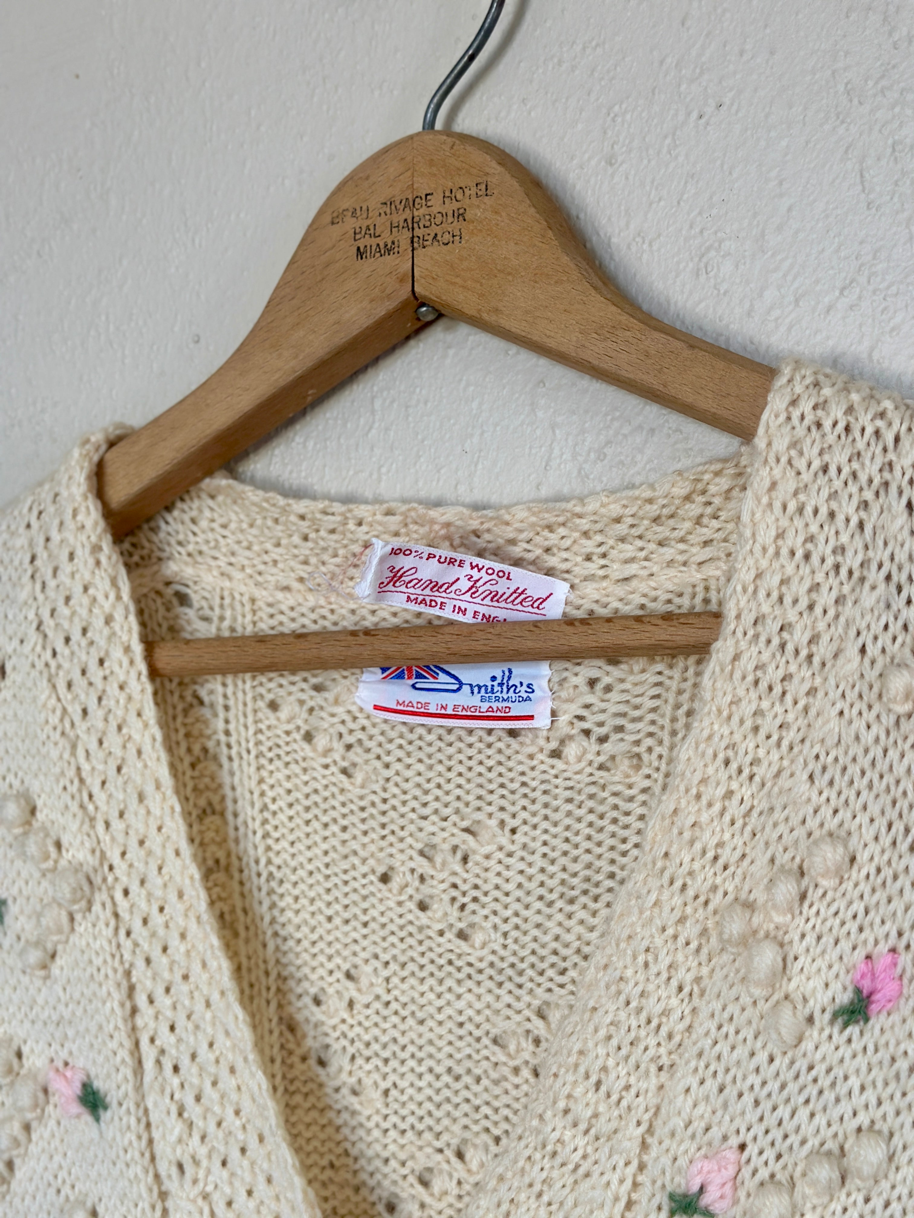 Vintage 70s Emporium Knitwear Womens S Bright Yellow Knit