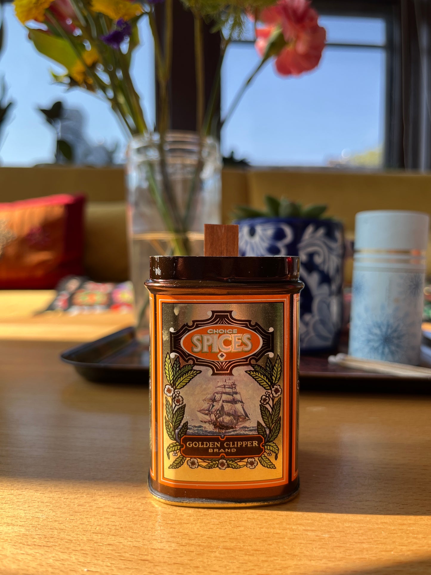 Cabin in the Woods - Vintage Spice Tin Candle