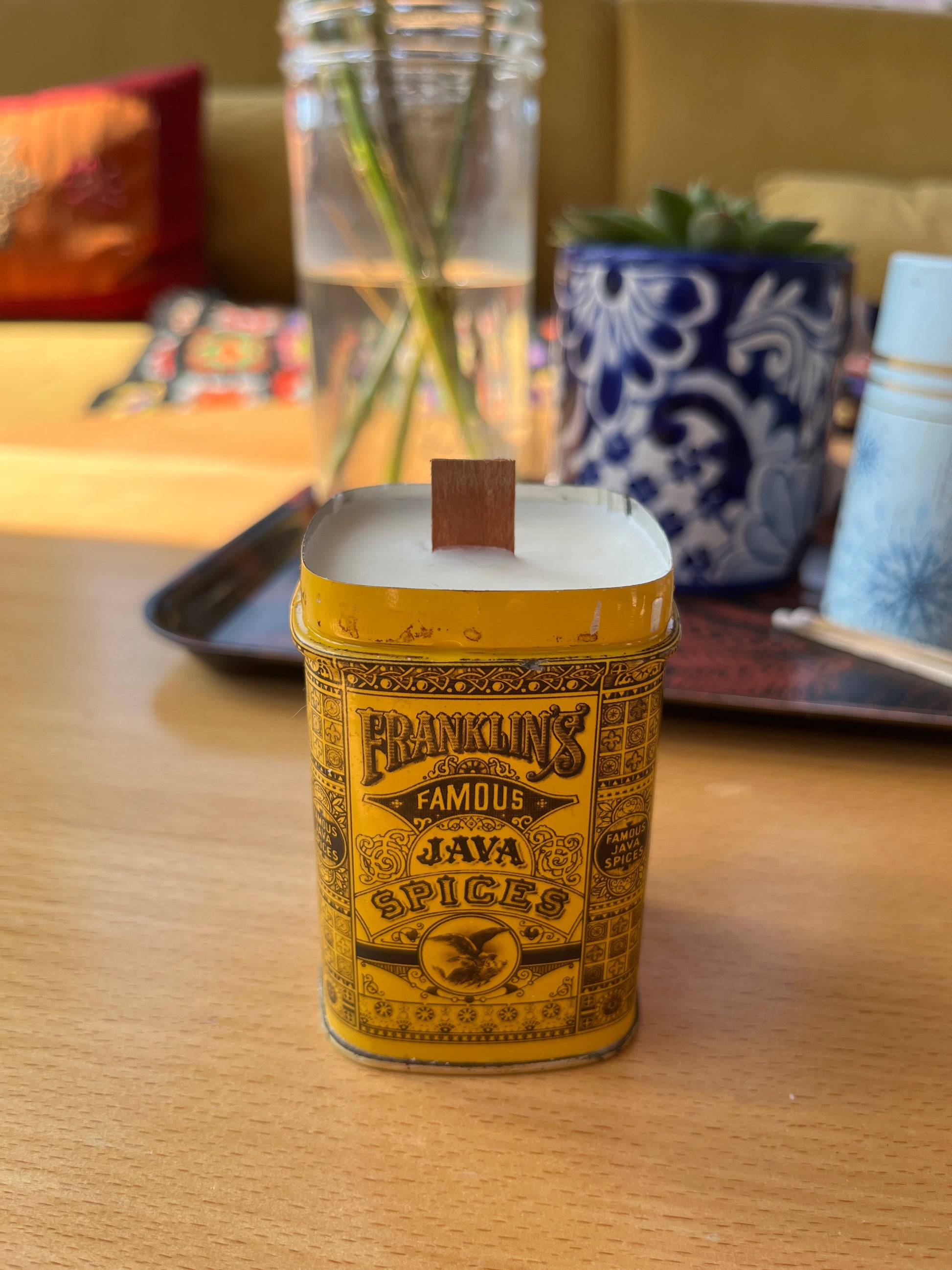 Warm Vanilla Spice - Vintage Spice Tin Candle – Spice of Life Vintage